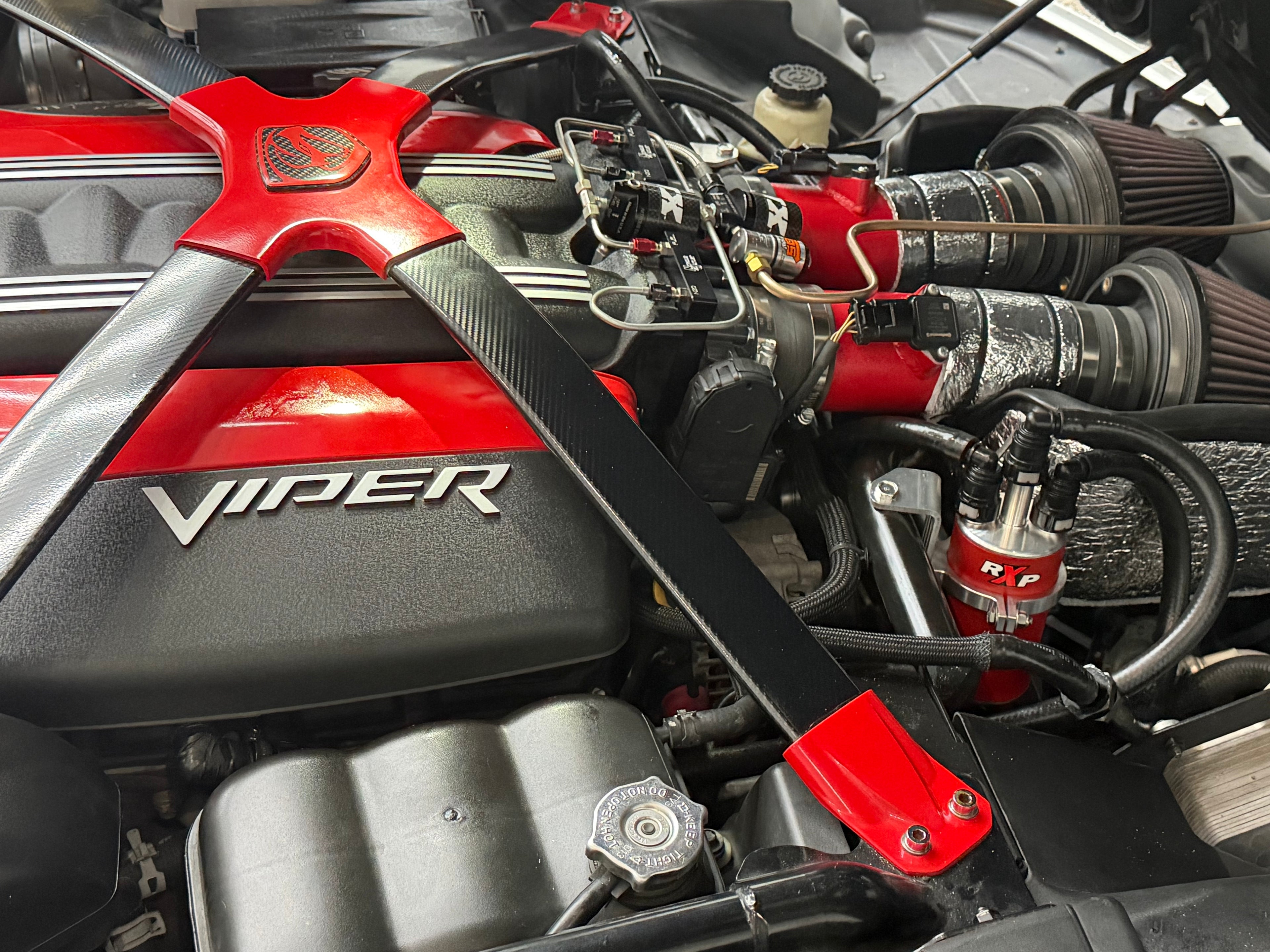 SRT VIPER DUAL VALVE TWIN CATCH CAN SYSTEM