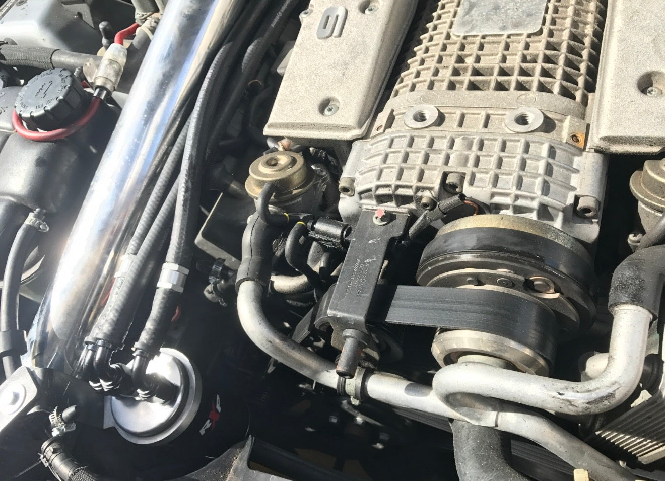 SRT6 CATCH CAN BILLET WITH BILLET BRACKETS